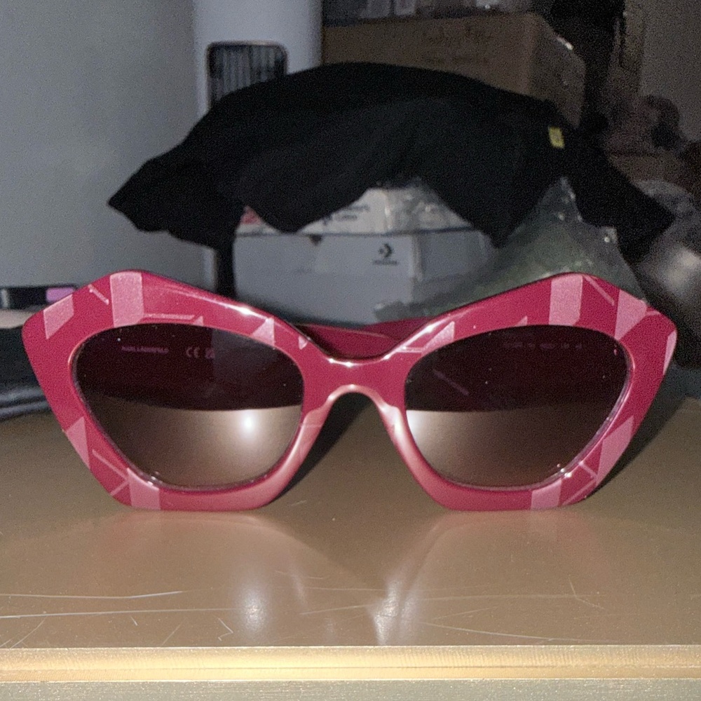 Karl Lagerfeld Womens Sunglasses KL 6199S in col / Burgundy